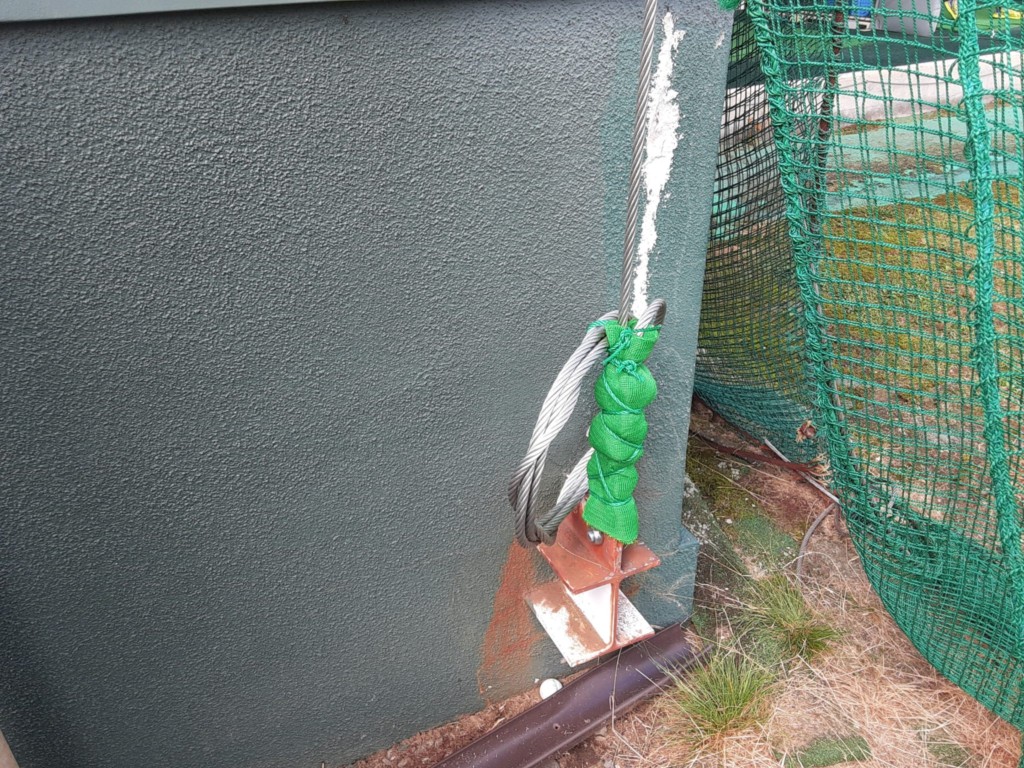 ガイドワイヤー交換工事