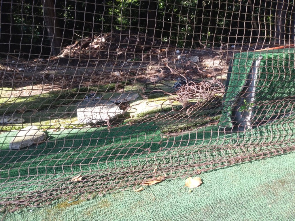 ネット補修工事