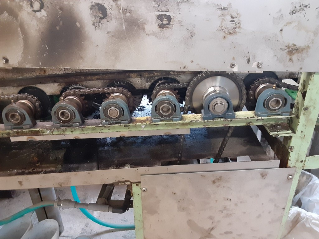 ボール洗浄機補強工事