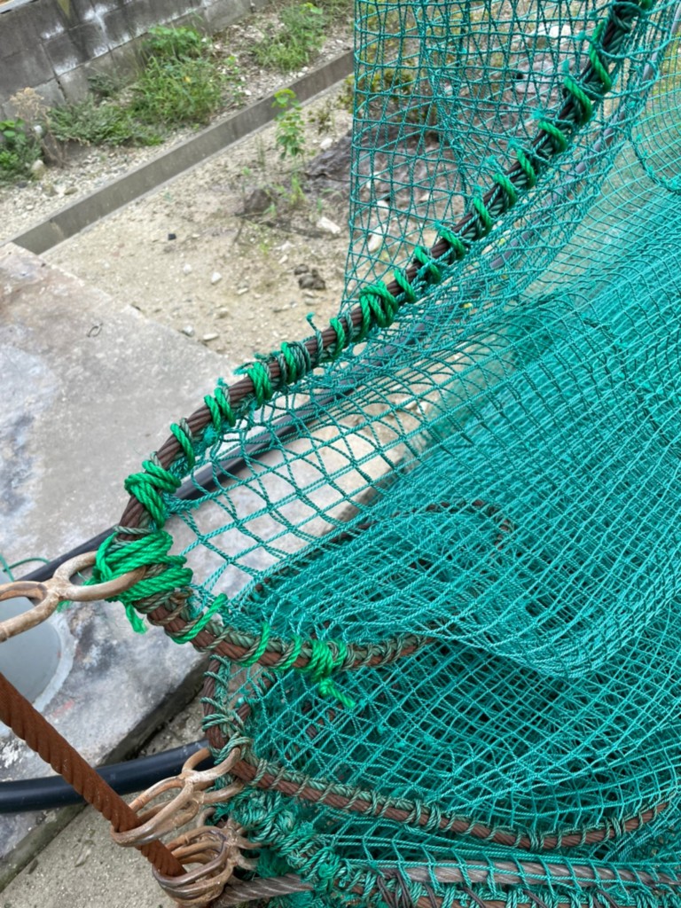 ネット補修工事