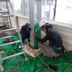 縦コン入替工事