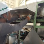 ボール洗浄機補強工事