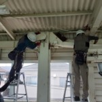 縦コン入替工事