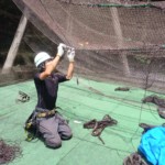 ネット補修工事