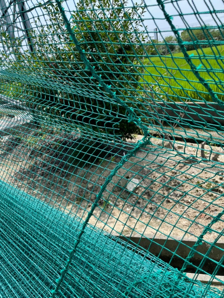 ネット補修工事