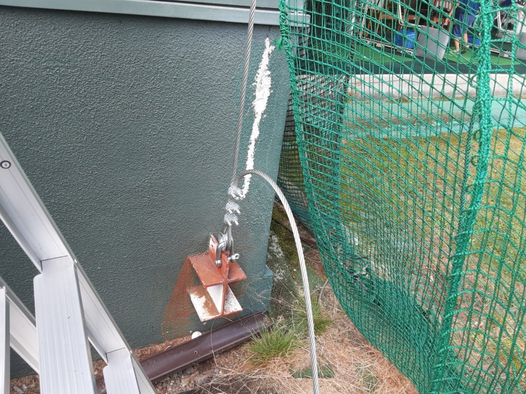 ガイドワイヤー交換工事