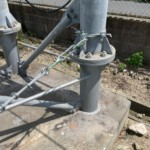 ワイヤー交換工事