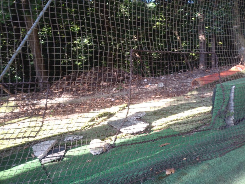 ネット補修工事