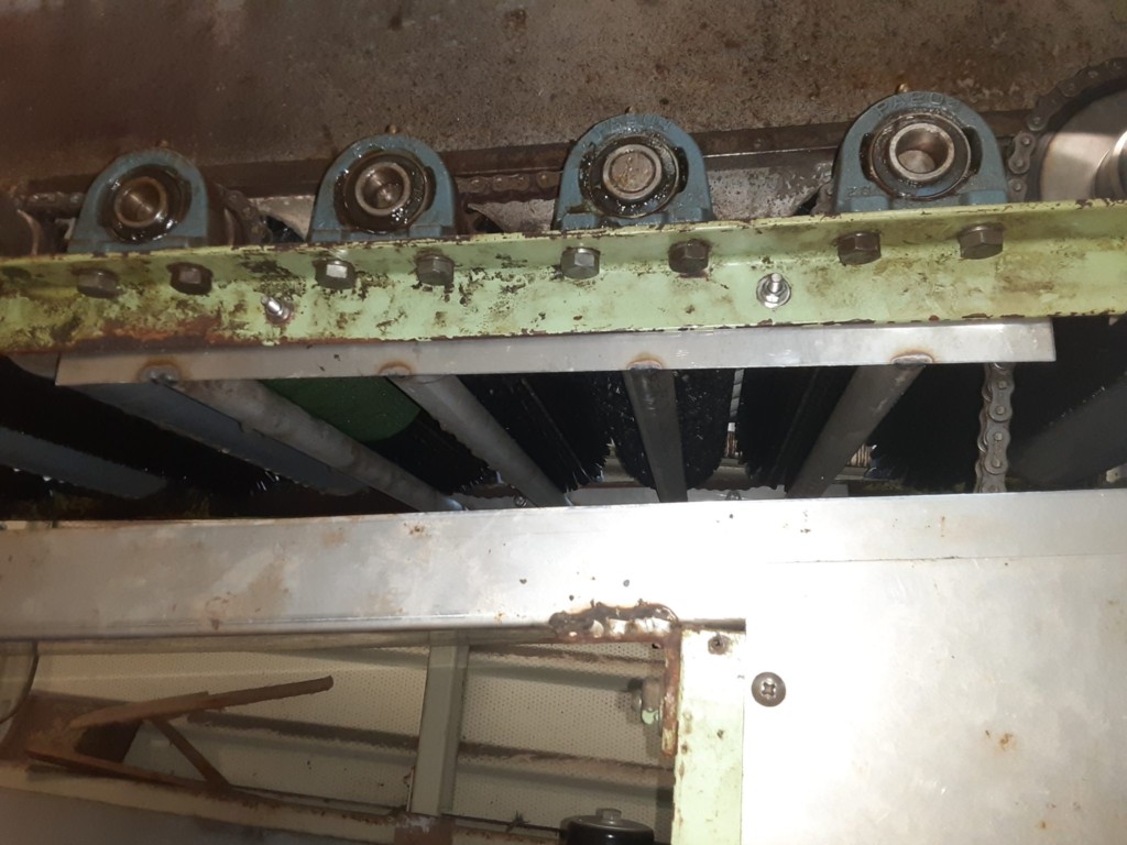 ボール洗浄機補強工事