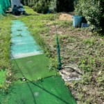 場外ＵＶシート貼り工事