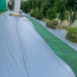 場外ＵＶシート貼り工事