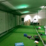 インドアゴルフネット増設工事