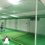 インドアゴルフネット増設工事