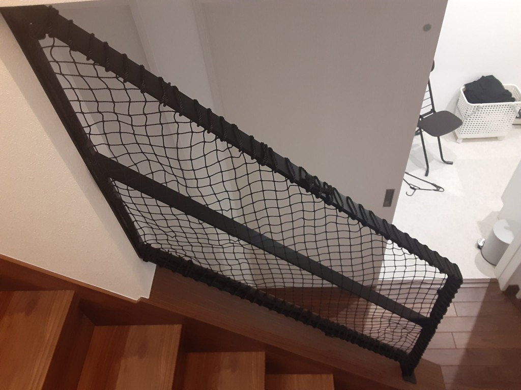 落下防止ネット設置工事