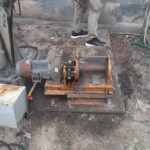 電動ウインチ復旧工事