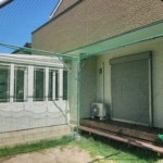 バッティングネット設置工事