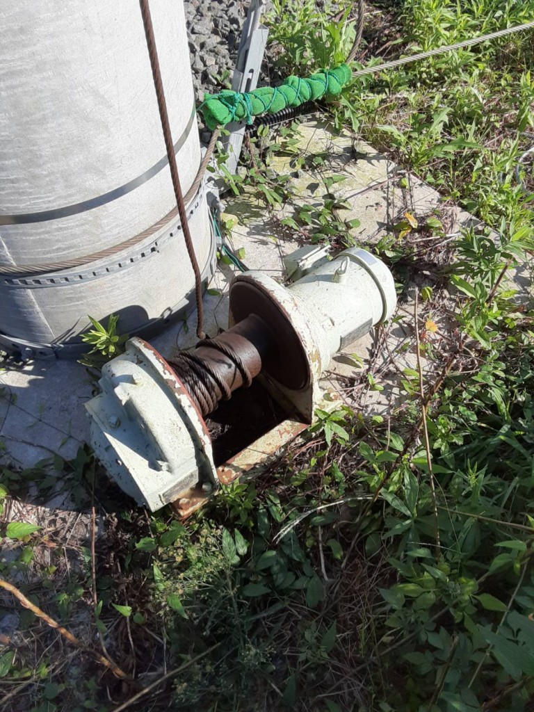 巻ワイヤー他交換工事