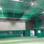 防球ネット設置工事