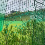 防球ネット補修工事