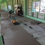 タイルカーペット貼替工事