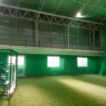 防球ネット設置工事