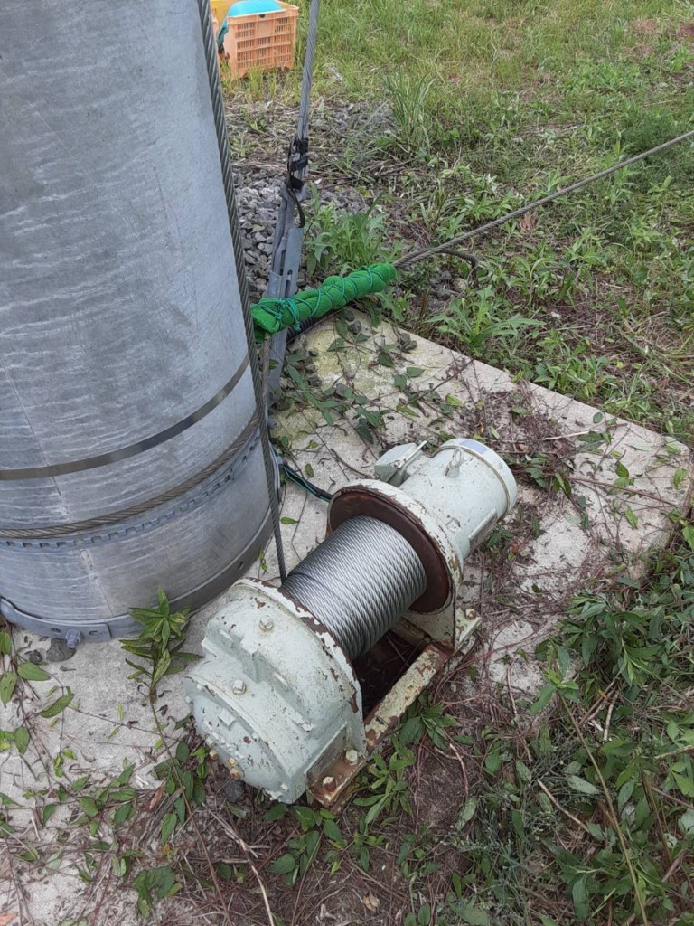 巻ワイヤー他交換工事