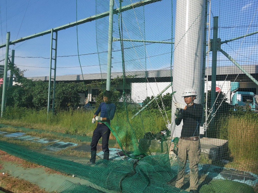 帯ネット交換工事