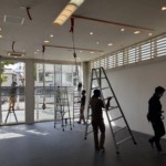 インドアゴルフネット設置工事