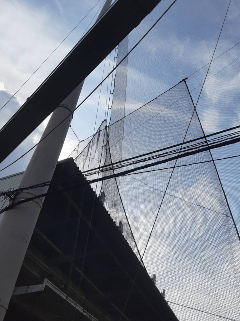 ネット・ワイヤー復旧工事