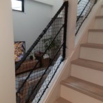 落下防止ネット設置工事