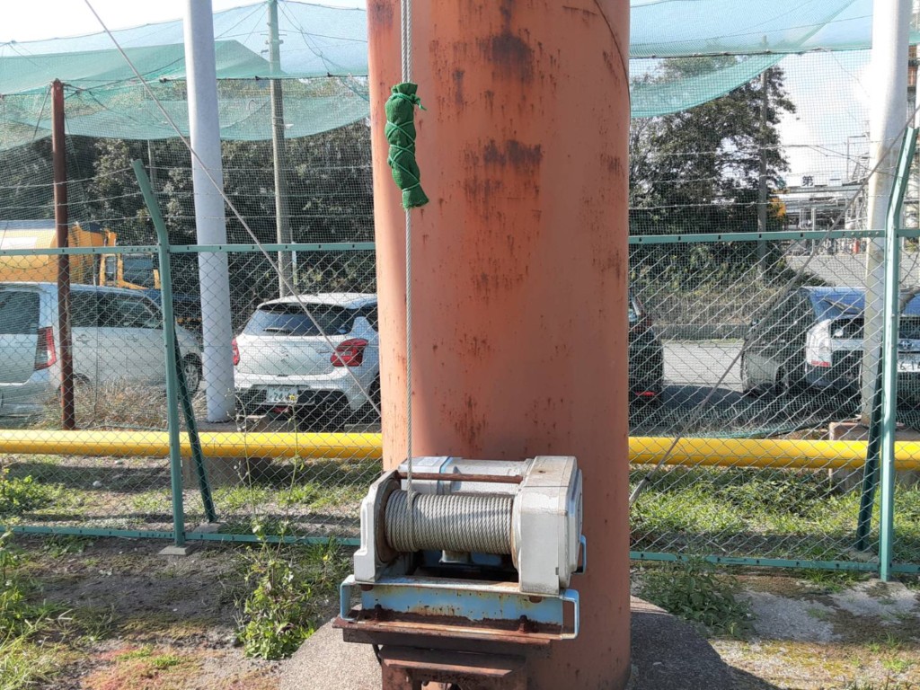 ワイヤー交換工事