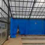 インドアバッティングネット設置工事