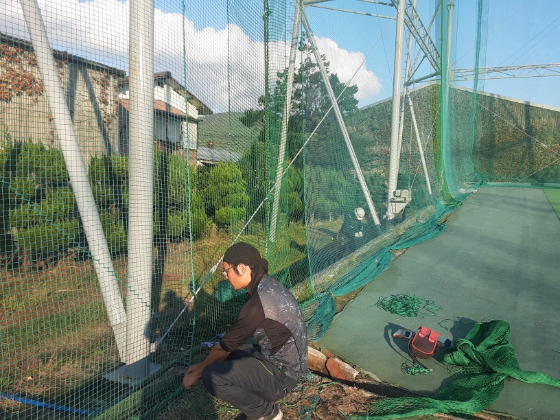 帯ネット交換工事