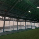 インドアバッティングネット設置工事