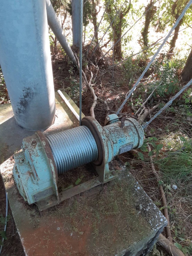 巻ワイヤー交換工事