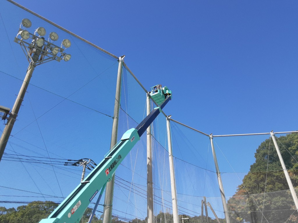 手動ウインチ他交換工事