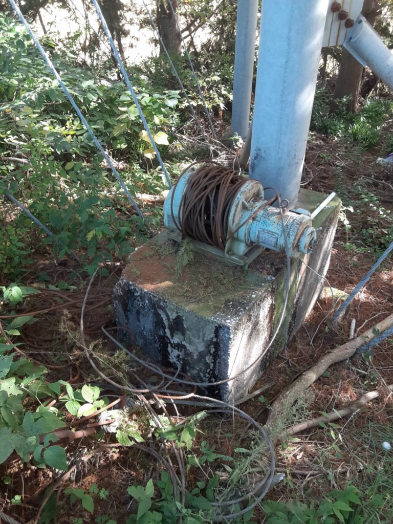 巻ワイヤー交換工事