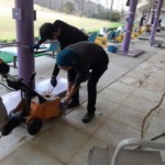 タイルカーペット貼替工事