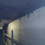 天井剥落防止ネット設置工事