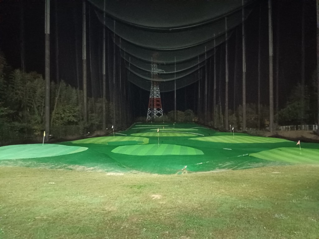 目標グリーン設置工事