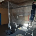 個人様宅インドアゴルフ練習場新設工事