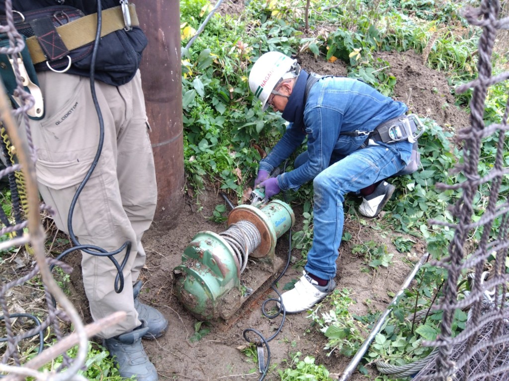 練習場修繕工事