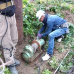 練習場修繕工事