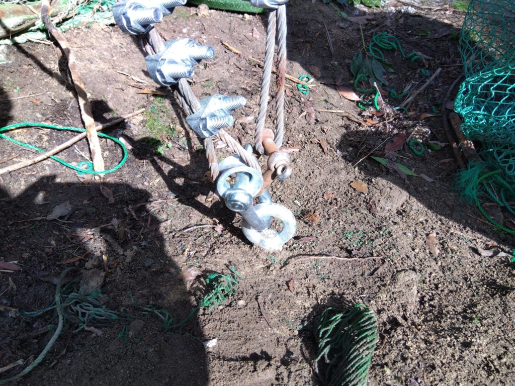 アンカー復旧工事