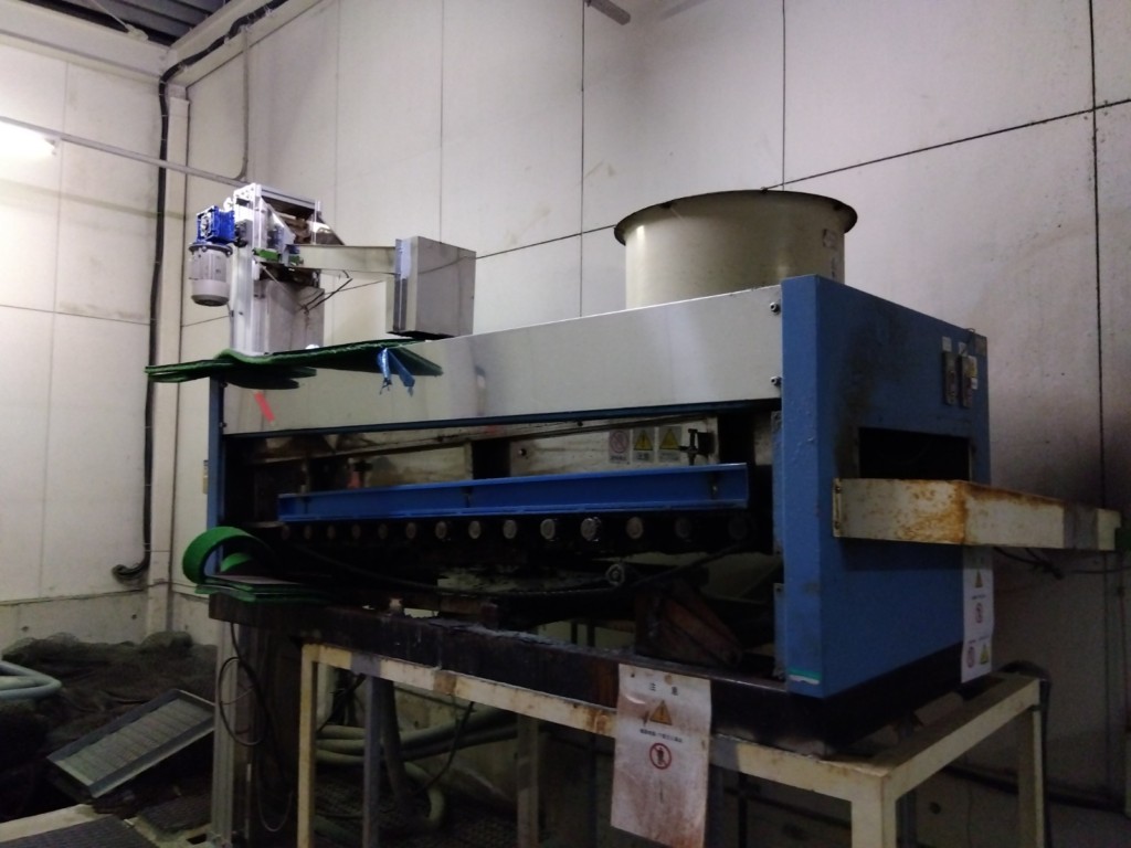 ボール洗浄機交換工事