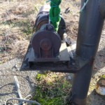 ウィンチ台交換工事