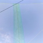 グラウンド防球ネット補修工事