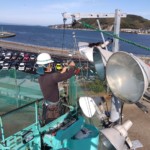 固定ネット一部張替工事