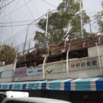 剥落防止ネット設置工事