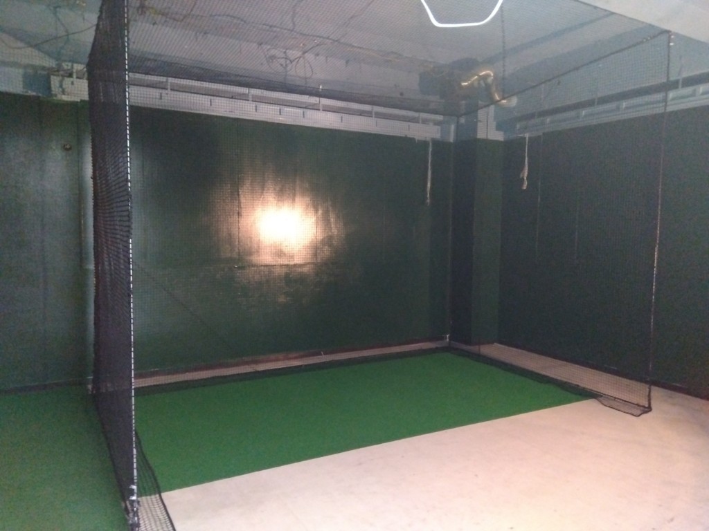 インドアゴルフネット設置工事
